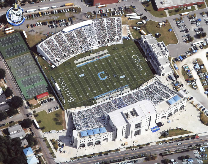 Aerial view of Johnson Hagood-2011