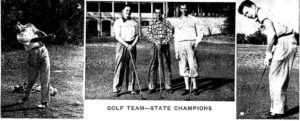 1950 State Golf Champions