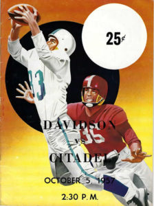 1957 vs Davidson Cover