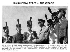 1960 Regimental Staff